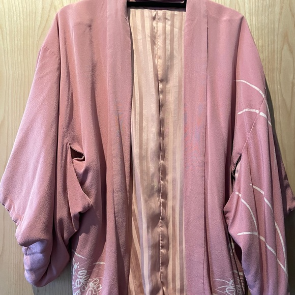 Japanese silk kimono